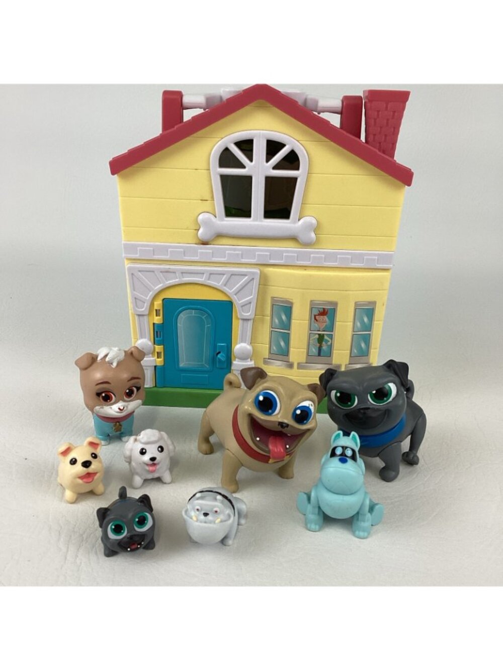 Puppy Dog Pals Stow N Go Playset w Figures Rolly Bingo Rufus Chubby Bundle Lot - Picture 2 of 11